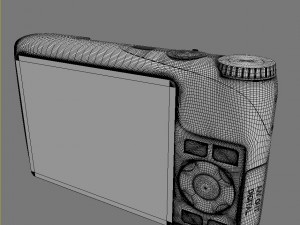canon powershot a2200 3D-Modell