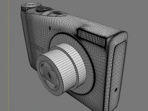 canon powershot a2200 3D Model