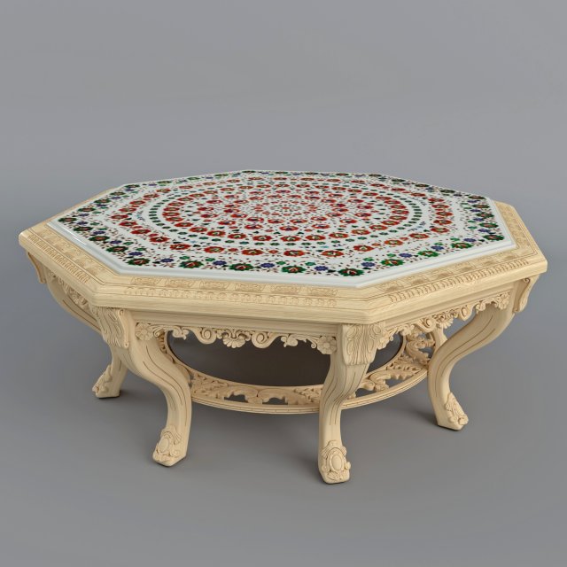 coffee table Modelo 3D .c4d .max .obj .3ds .fbx .stl .blend 