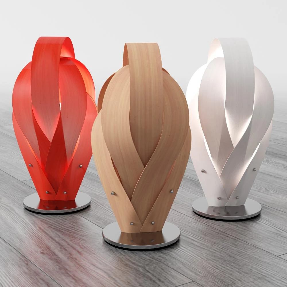 lzf cactus table lamp 3D Model .c4d .max .obj .3ds .fbx .stl .blend 