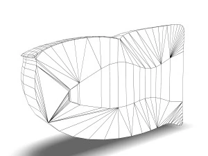 human finger anatomy 3D Model