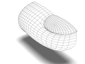 human finger anatomy 3D Model