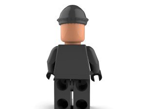 admiral piett lego 3D Model