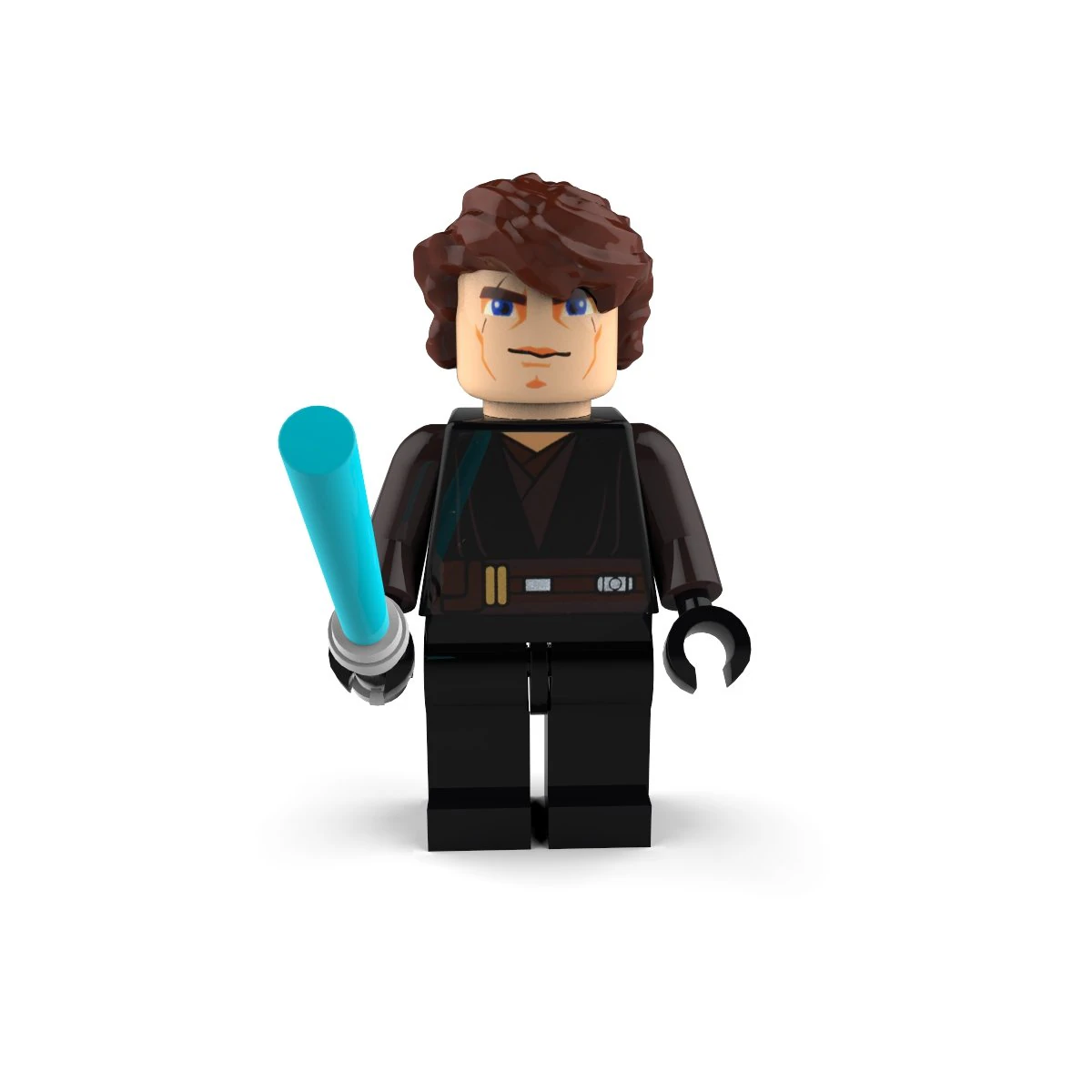 anakin apprentice lego 3D Model .c4d .max .obj .3ds .fbx .stl .blend 