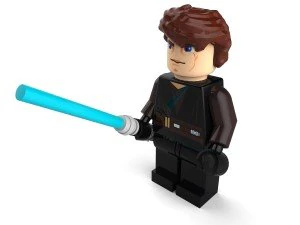 anakin apprentice lego 3D Model