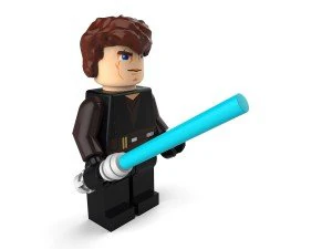 anakin apprentice lego 3D Model
