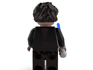anakin corrupt lego Modelo 3D