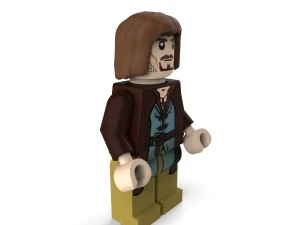 aragorn lego 3D Model