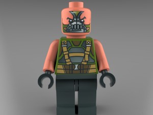 bane lego 3D Model
