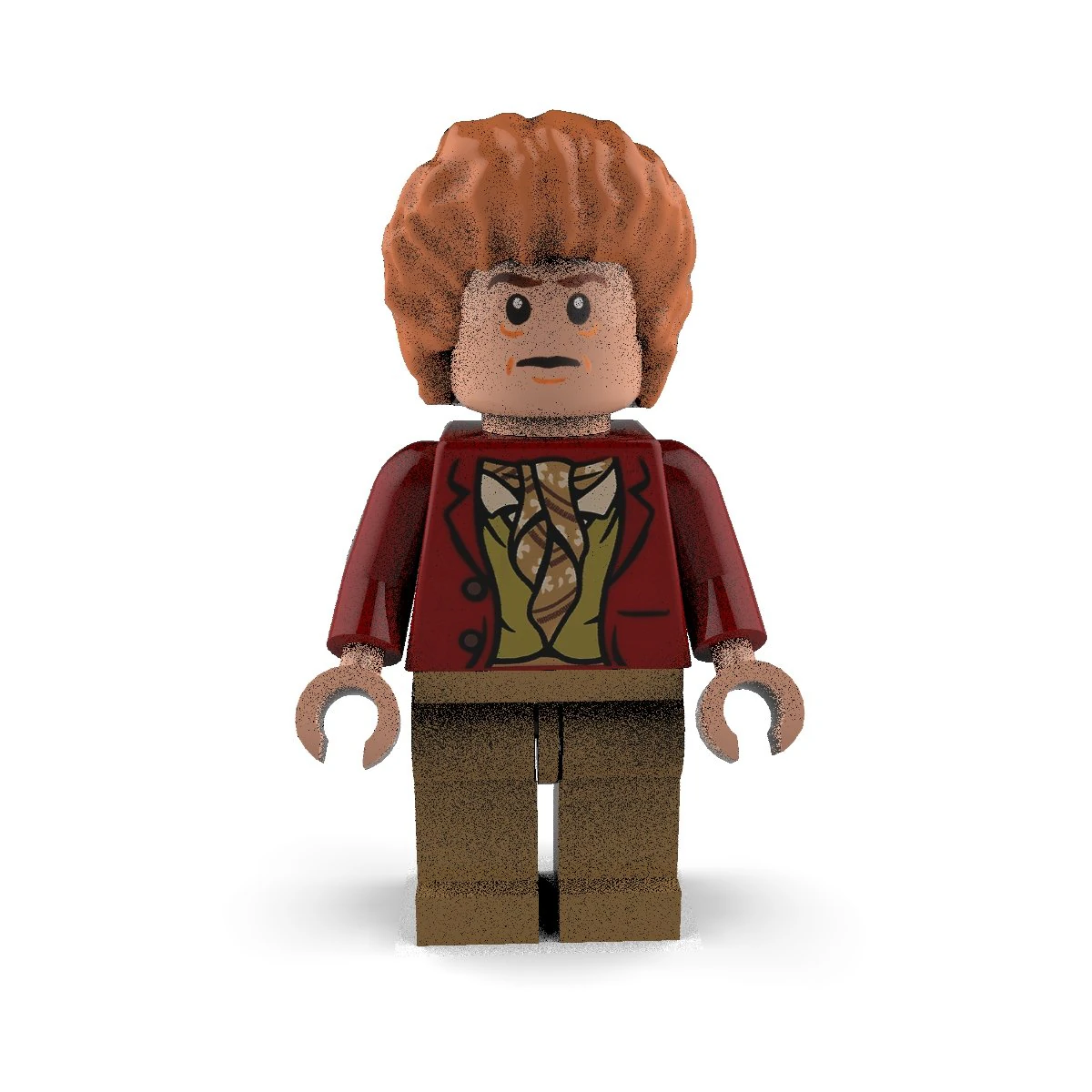 bilbo baggins lego 3D Model .c4d .max .obj .3ds .fbx .stl .blend 