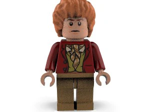 ビルボ・バギンズのレゴ 3Dモデル