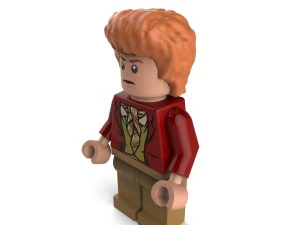 bilbo baggins lego 3D Model