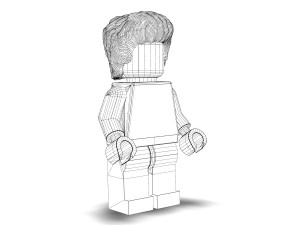 bilbo baggins lego Model 3D