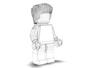 bilbo baggins lego 3D Model