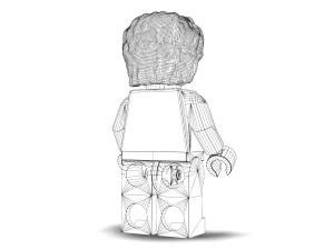 bilbo baggins lego Model 3D