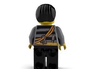 crook 1 lego 3D Model