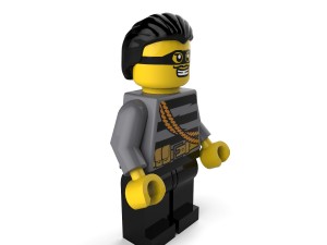 crook 1 lego 3D Model