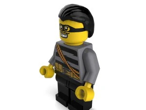 crook 1 lego 3D Model