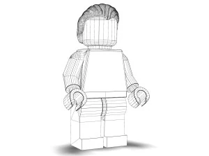 crook 1 lego 3D Model