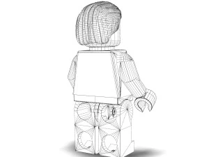 crook 1 lego 3D Model