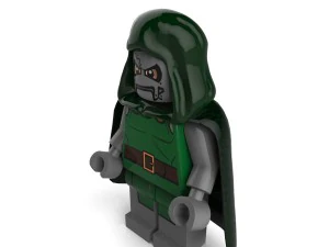 doctor doom lego 3D Model