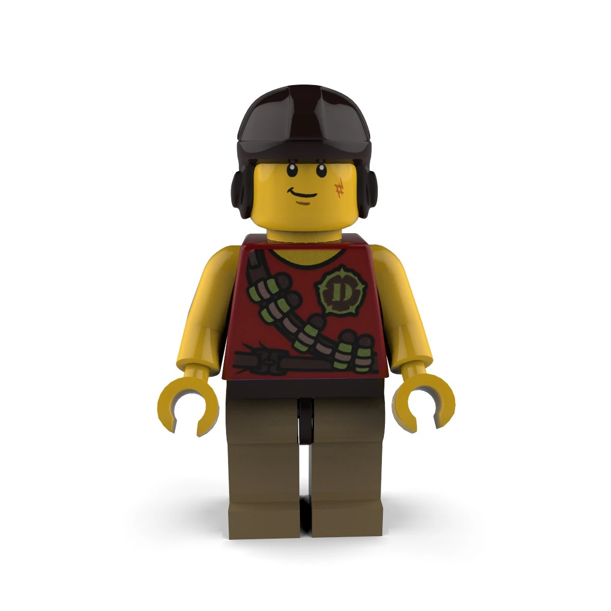 driver 3D Model .c4d .max .obj .3ds .fbx .stl .blend 