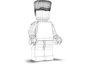 frankenstein lego 3D Model