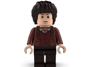 frodo baggins lego Modelo 3D