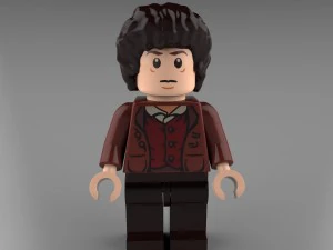 frodo baggins lego 3D Model