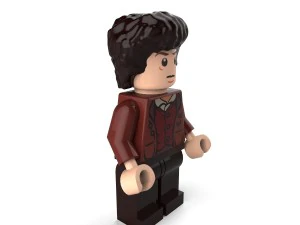 frodo baggins lego 3D Model