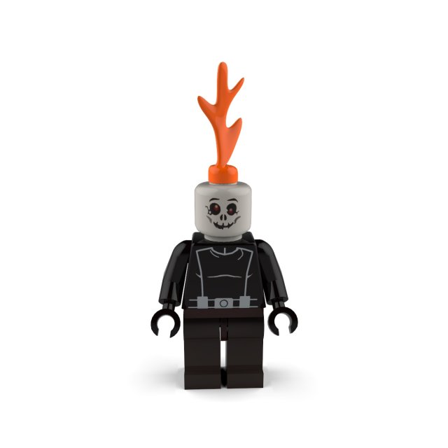 ghost rider lego Model 3D .c4d .max .obj .3ds .fbx .stl .blend 