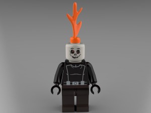 ghost rider lego Model 3D