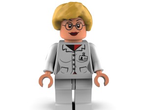harley quinn lego 3D Model