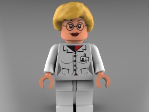 harley quinn lego 3D 모델