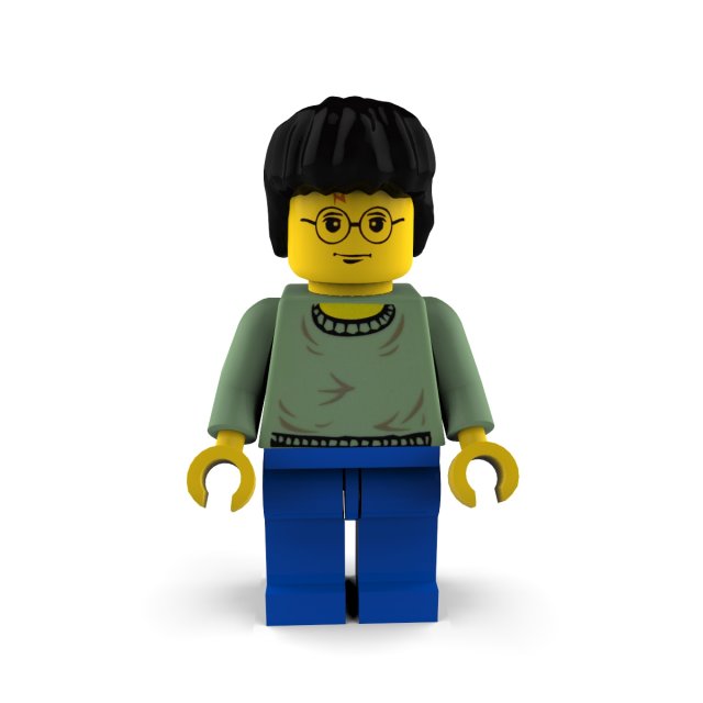 harry potter Model 3D .c4d .max .obj .3ds .fbx .stl .blend 