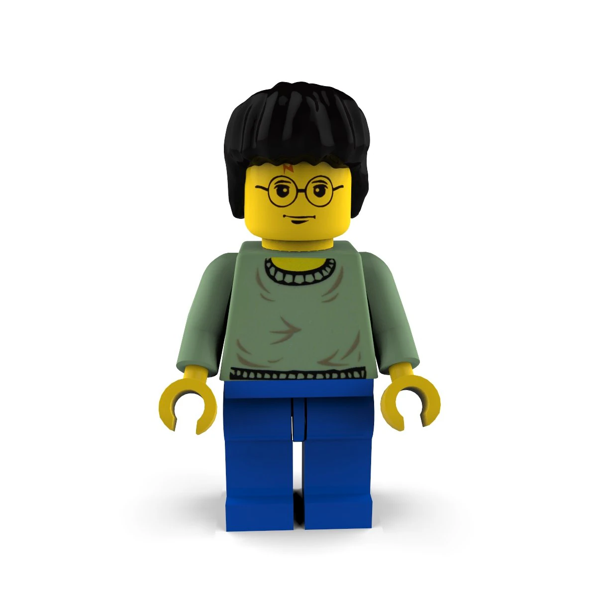 harry potter 3D Model .c4d .max .obj .3ds .fbx .stl .blend 