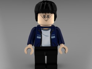harry potter in casual 3Dモデル