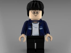harry potter in casual 3D Model