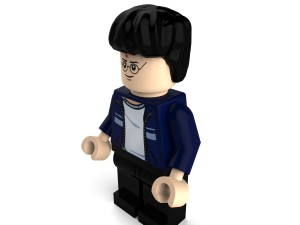 harry potter in casual 3Dモデル