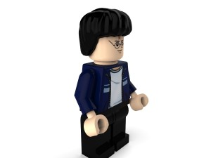 harry potter in casual 3Dモデル