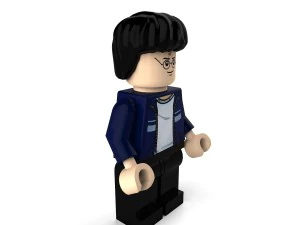 harry potter in casual 3D Model