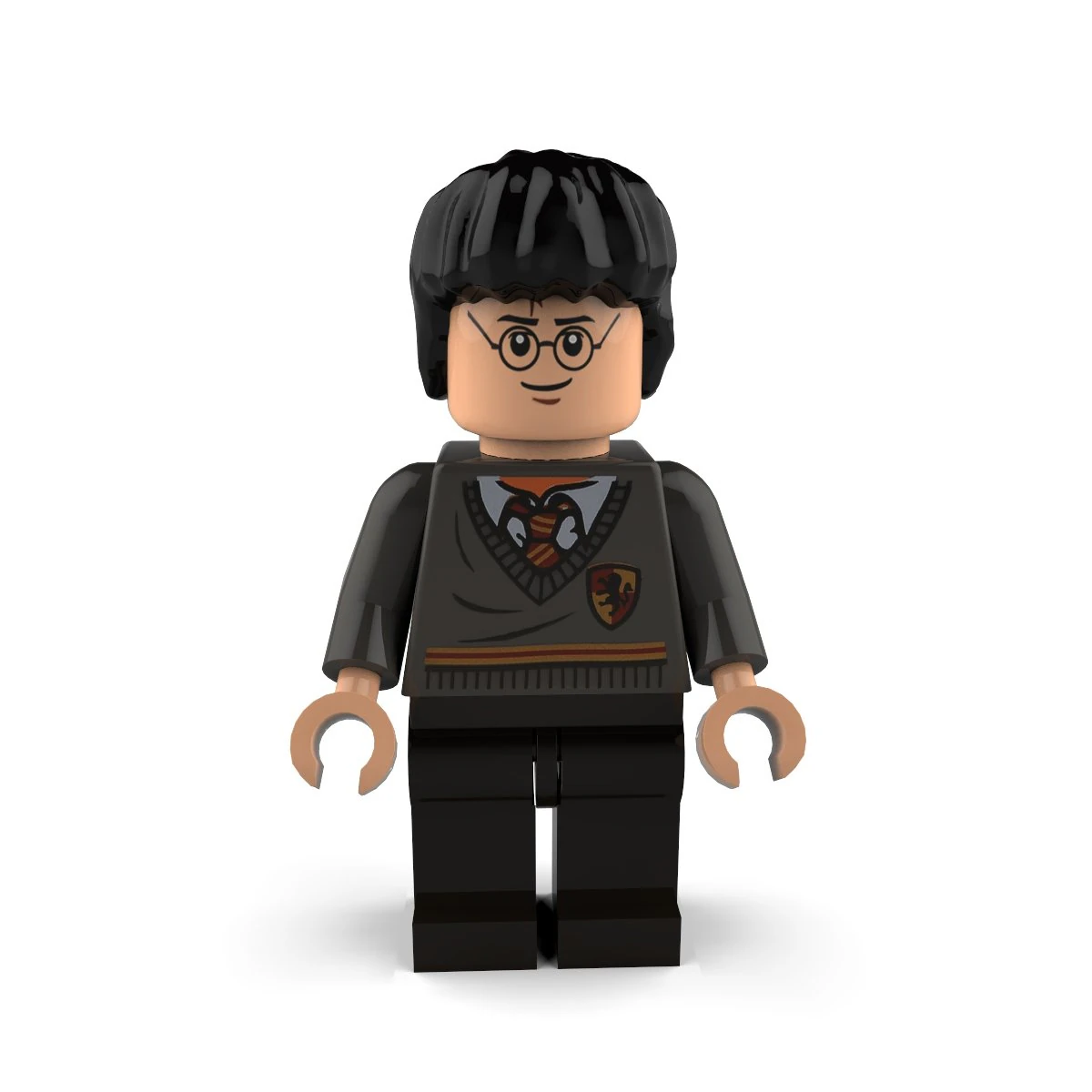 harry potter in uniform 3D Model .c4d .max .obj .3ds .fbx .stl .blend 