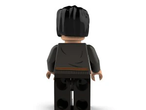 harry potter in uniform 3D Model