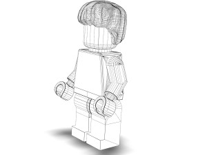 harry potter in uniform 3D Model