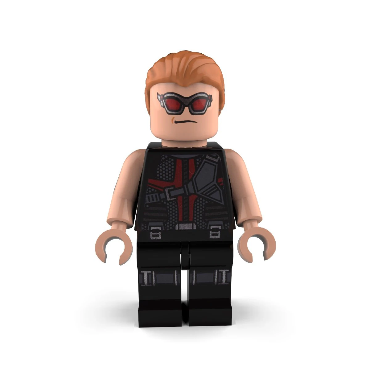 hawkeye lego 3D Model .c4d .max .obj .3ds .fbx .stl .blend