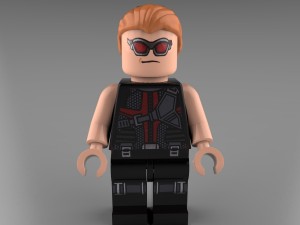 hawkeye lego 3D Modell