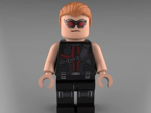 hawkeye lego 3D Model
