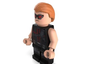 hawkeye lego 3D Model