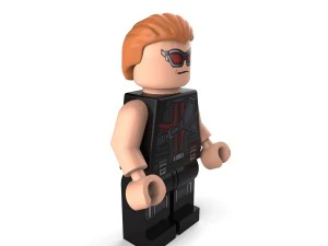 hawkeye lego 3D Model