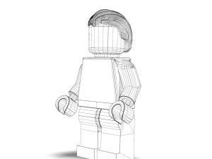 hawkeye lego 3D Model
